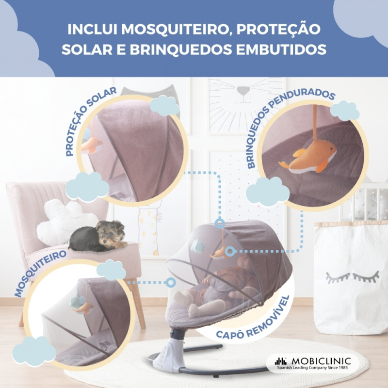 Espreguiçadeira Baloiço Elétrica C\Comando - Image 6
